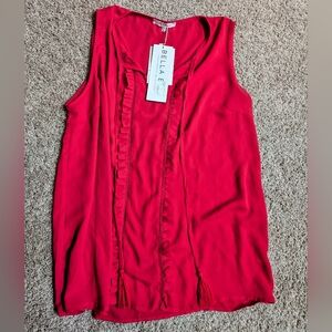 Rethm Red New Flowy Tank top shirt blouse